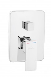 INVENA - 2-cestná nástenná batéria NYKS (BP-28-002-A)