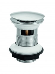 INVENA - Automatická mosadzná zátka k umývadlu CLIC CLACK (SC-B1-028-G)