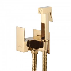 INVENA - Bidetová batéria podomietková, zlatá (BP-K0-B09-L)