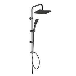 INVENA - Dažďová sprcha amfisa čierna; (AU-39-004-K)