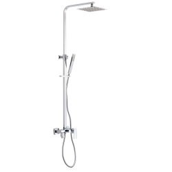 INVENA - Dažďová sprcha s batériou sprchovou paros trend chróm; (AU-33-B01-C)