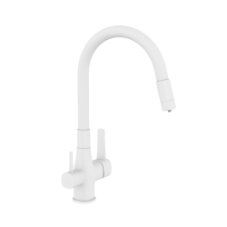 INVENA - Drezová batéria s filtrom Glamour Trend, biela (BZ-02-F02-V)