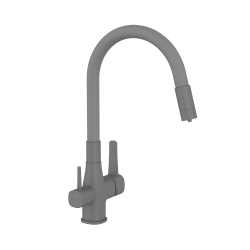 INVENA - Drezová batéria s filtrom Glamour Trend, šedá (BZ-02-F05-V)