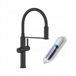 INVENA - Drezová batéria s filtrom PERISA čierna (BZ-51-F04-V)