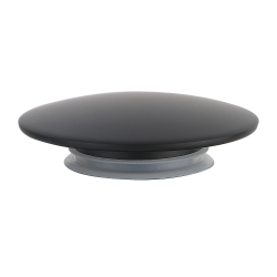 INVENA - Hríbik k vani voľne stojaci, farba čierna; (SU-AN-024-M)