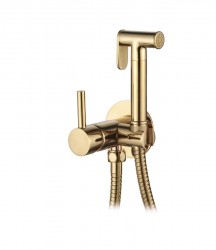 INVENA - Podomietková bidetová batéria, zlato (BP-00-B09-L)