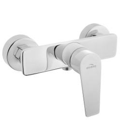 INVENA - Sprchová batéria DOKOS biela/chróm (BN-19-002-V)