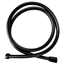 INVENA - Sprchová hadica čierna 150 cm (AW-52-150-C)