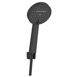 INVENA - Sprchová súprava 1-bodová Kalitea, čierna (AU-72-M04-V)