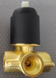 INVENA - Teleso pre podomietkové batérie čierne bez prepínača, 35 mm, 1-funkcia (SC-B1-449-P)