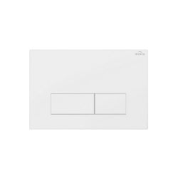 INVENA - Tlačidlo splachovacie k podomietkovému rámu, 603 biele; (CC-03-002-S)