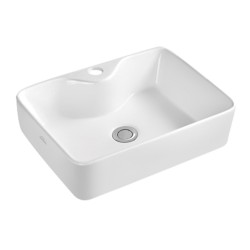 INVENA - Umývadlo na dosku 49 cm NERI (CE-22-001-W)