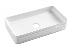 INVENA - Umývadlo na dosku AKTE , 66 cm (CE-54-P01-C)