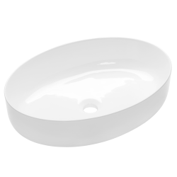 INVENA - Umývadlo na dosku ASTRI TREND 55 cm, oval (CE-30-001-W)