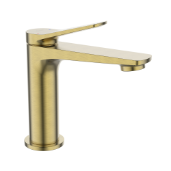 INVENA - Umývadlová batéria Alonia Trend, kartáčované zlato (BU-70-009-V)