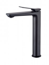 INVENA - Umývadlová batéria vysoká NERI TREND čierna (BU-01-W04-L)