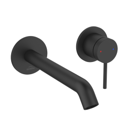 INVENA - Umývadlová podomietková batéria Kalitea Trend, čierna (BP-72-U04-V)