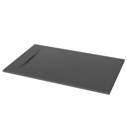 INVENA - Vanička sprchová obdĺžniková alvero trend, 90x120 cm čierna; (AK-7C-912-H)