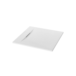 INVENA - Vanička sprchová štvorcová alvero trend, 90x90 cm biela; (AK-7B-909-H)