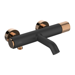 INVENA - Vaňová batéria MOONLIGHT čierna/ružové zlato (BW-77-014-V)