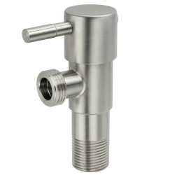 INVENA - Ventil rohový z nerezovej ocele s keramickou hlavicou 1/2x1/2"; (ZW-46-015-J)