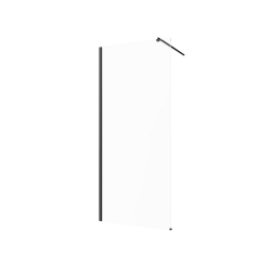 INVENA - Walk-in II 120x200cm, číra 8mm shiny-glass, čierna (AK-32-121-S)