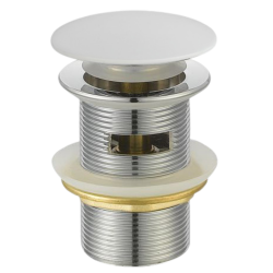 INVENA - Zátka k vani voľne stojaca, farba biela; (SU-AN-012-M)