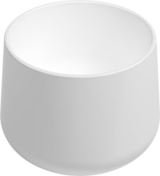 ISVEA - ALLEGRO keramické umývadlo na dosku vysoké, priemer 42cm, biela (10AL66042)