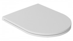 ISVEA - INFINITY WC sedátko SLIM, Soft Close, Easy Take, biela (40KF0200I-S)