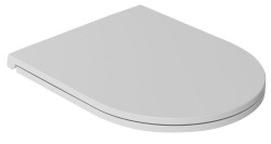 ISVEA - INFINITY WC sedátko SLIM, Soft Close, Easy Take, matná biela (40KF0201I)