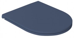 ISVEA - INFINITY WC sedátko SLIM, Soft Close, Easy Take, matná modrá (40KF0544I-S)
