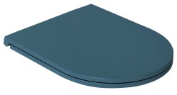 ISVEA - INFINITY WC sedátko SLIM, Soft Close, Easy Take, matná zelena Petrol (40KF0545I)