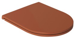 ISVEA - INFINITY WC sedátko SLIM, Soft Close, Easy Take, terracotta (40KF0548I)