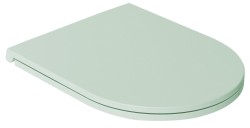 ISVEA - INFINITY WC sedátko SLIM, Soft Close, Easy Take,  zelena mint (40KF0542I)