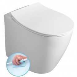 ISVEA - SENTIMENTI stojace WC, Rimless, 36x52 cm, biela (10SM10004SV)