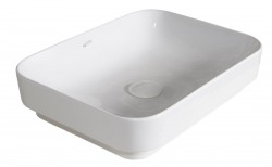 ISVEA - SOTT AQUA Keramické umývadlo 50x38cm, biela (10SQ51050)