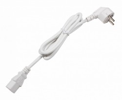 Jet Dryer - Napájací kábel - EU vidlica / konektor IEC C13 - biely (8596220009227)