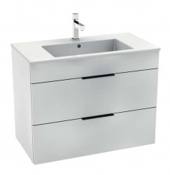 JIKA - Cube Skříňka s umyvadlem, 79x42x61 cm, bílá (H4537621763001)