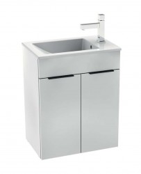 JIKA - Cube Skrinka s umývadlom, 49x33x61 cm, biela (H4536411763001)