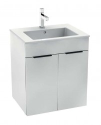 JIKA - Cube Skrinka s umývadlom, 54x42x62 cm, biela (H4536111763001)