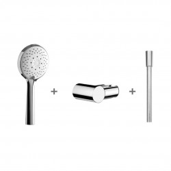 JIKA - Cubito Pure Sprchová súprava Cubito-N 13 cm, 4 prúdy, chróm (H3651X00043621)