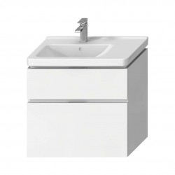 JIKA - Cubito Pure Umývadlová skrinka, 74x68 cm, výrez vľavo, biela (H40J4254045001)