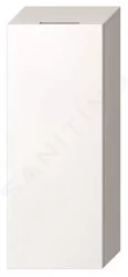 JIKA - Cubito Stredná plytká skrinka, 320x810x150 mm – dvere ľavé, farba biela (H43J4241105001)