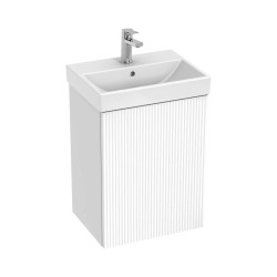 JIKA - Cubito Style Umývadlová skrinka, 43x57x33 cm, 1 dvierka, matná biela (H40J4451023041)