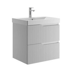 JIKA - Cubito Style Umývadlová skrinka, 55x57x45 cm, 2 zásuvky, matná biela (H40J4404023041)