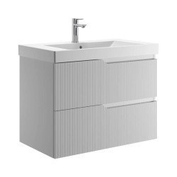 JIKA - Cubito Style Umývadlová skrinka, 80x57x45 cm, 2 zásuvky, matná biela (H40J4424023041)