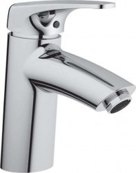 JIKA - Deep Umývadlová stojančeková batéria, chróm – s výpustom click-clack, vysoká verzia, výtok 115 mm, prietok 5,7 l/min (H3111U80041241)