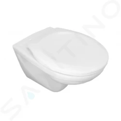 JIKA - Dino Závesné WC so sedadlom SoftClose, Rimless, Dual Flush, biela (H8603770000001)