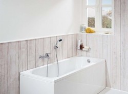 JIKA - Lyra Čelný panel k vani 1700 mmx560 mm, biela (H2968320000001)