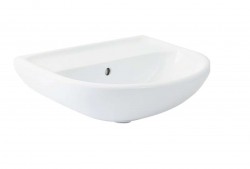 JIKA - Lyra plus Umývadlo, 65x52 cm, s prepadom, biela (H8143840001091)